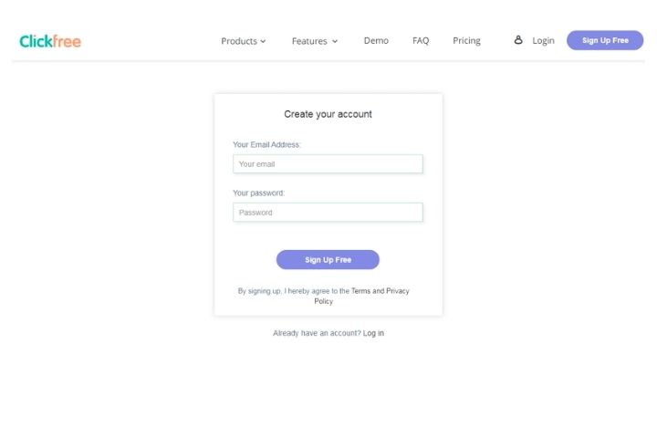 clickfree-sign-up