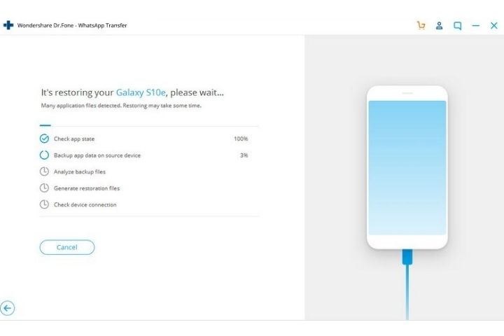 Pick Your WhatsApp Data For Transfer