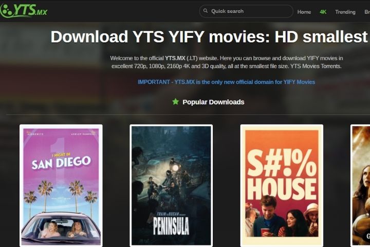 YTS – Master the Craft of Free Movie Downloads (Updated 2024)